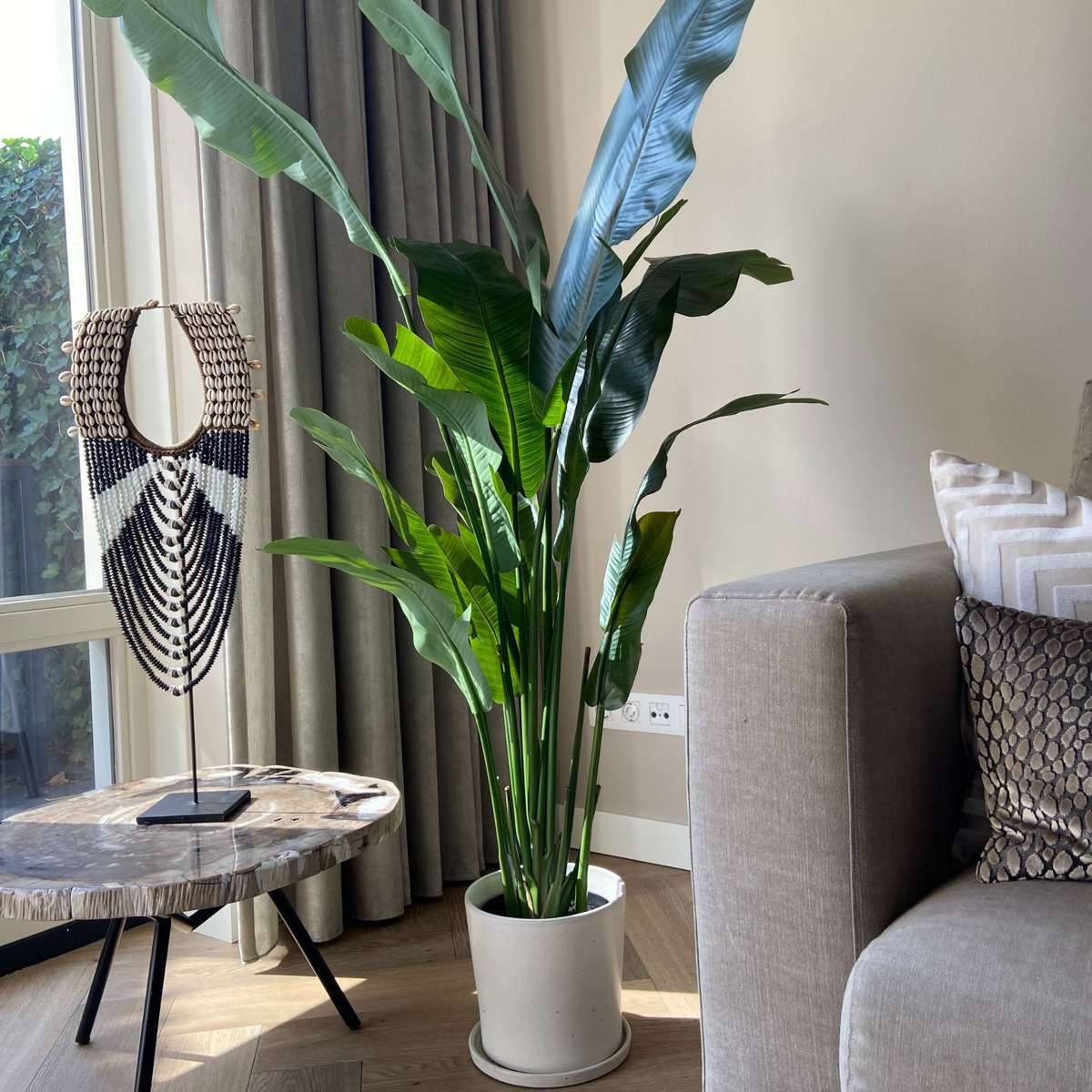 Kunstplant Strelitzia Xxl